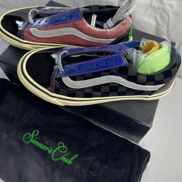 Vans Og Old Skool Lx (Sinner’s sclb)VN0A38FW03E,Men’s Sz US 4, Women's Sz US 5.5 - Picture 6 of 16